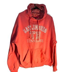 Gatlinburg, TN Peach Women's Pullover Hoodie SZ XL